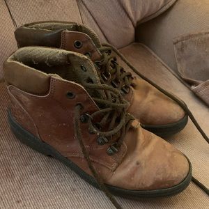 Vintage hiking boots
